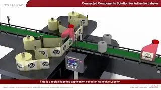 Connected Components Solution for Adhesive Labeler