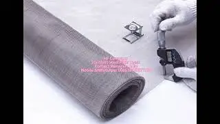 20mesh plain weave Stainless Steel Woven Mesh Corrosion Resistant
