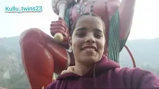 आज गए हम रामपुर के श्री महिषासुर मर्दिनी  महालक्ष्मी मंदिर खोपड़ी मंदिर 🛕🕉  kullu_twins23 #himachal 