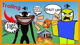 TROLLING PEOPLE IN ROBLOX MIC UP!!!