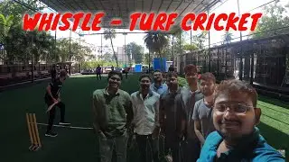 Turf Cricket | Whistle Nungambakkam | Fun Vlog | Tamil Vlog | ES Vlogs