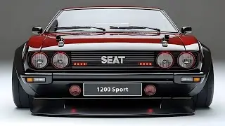 El SEAT 1200 Sport 2026 RENACE en LUJO!  Diseño Exclusivo, Potencia Oculta y Tecnología de Élite