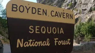 Boyden Cavern, Kings Canyon National Park.  California