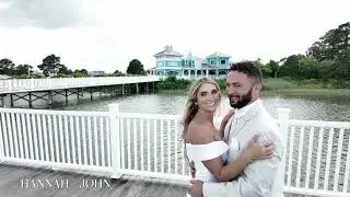 Hannah & John's Wedding Highlight | Oyster Farm Seafood Eatery Wedding Videographer and Photographer