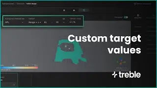 Custom Target Values for Surface Receivers in Treble