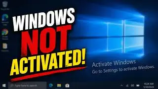 Fix “Activate Windows, Go to Settings to Activate Windows” | Remove 