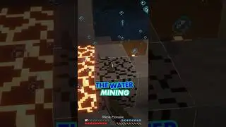 Did You Know You Can Mine Faster in Water with Aqua Affinity? #minecraft #minecrafthacks #mcpe