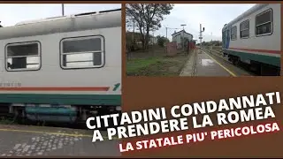 CITTADINI CONDANNATI A PRENDERE LA ROMEA, LA STATALE PIU' PERICOLOSA