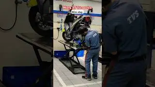 😱 Ntorq XT 1st service in only INR 490 #minivlog #shortsfeed #shorts