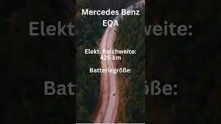 Mercedes Benz EQA Daten & Fakten Quartett #auto #mercedes #eqa #mercedeseq #electric #benz #mb #suv