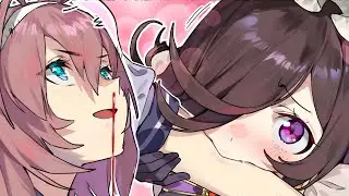 Bourbon can't take Rice's cuteness -  Umamusume
