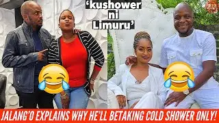 JALANG'O HILARIOUSLY EXPLAINS WHY HE WILL ONLY BE TAKING COLD SHOWERS! NO HOT SHOWERS!|BTG News