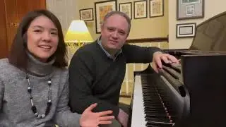 Judy Carmichael: Paolo Alderighi & Stephanie Trick congratulate Jazz Inspired for 25 years on NPR