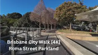 Brisbane City (Australia) Walking Tour [4K]
