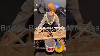 Building Popsicle Stick Bridge! #popsiclestickbridge #bridgebuilding #grade4science #scienceforkids
