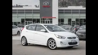 White Used 2017 Hyundai Accent SE Walkaround - Kelowna Toyota