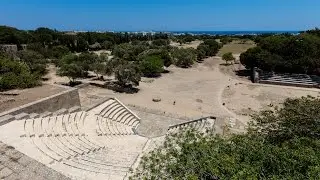 RHODOS - TAG 1 - DIE AKROPOLIS VON RHODOS - 2016 - Deutsch