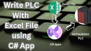 Write PLC with Excel File Using C# App