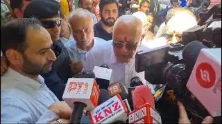 I prayed for brotherhood, prosperity of nation: Farooq Abdullah at Tulmulla shrine