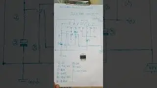 TDA 7294 ic Amplifier diagram 100% working #shortvideo