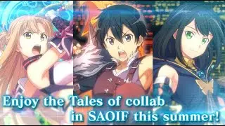 SWORD ART ONLINE: Integral Factor x Tales of Series Collab Event PV