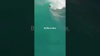 live like a wave 🌊|| Motivational video #shorts #motivation #viral