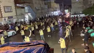 نزلة زنجيل موكب انصار الحسين (ع) منطقة ابو دشير في منطقة اسكان المنصور بذكرى استشهاد الامام علي (ع)