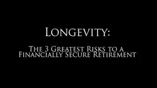 The Four Principles of Retirement: Longevity
