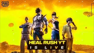 Heal Rush Live!! Bgmi Live - face cam LIVE
