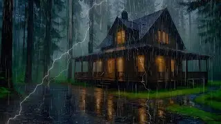 Heavy Rain to Clear Your Mind and Fall Asleep Instantly | RainNest Sleep