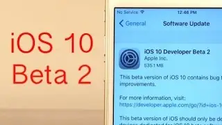 iOS 10 Beta 2 &ndash; Что нового? Особенности и изменения