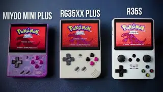 So sánh 3 máy chơi game Miyoo Mini Plus, RG35XX Plus & R35S