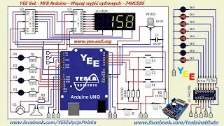 YEE Set - MFS Arduino - Wiecej wyjsc cyfrowych - 74HC595