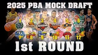 PBA UPDATE 2025 PBA MOCK DRAFT RIRST ROUND
