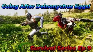 Going After Deinonychus Eggs! | Ark Ascended | My First Survival Series Ep 9 | Mods | Gameplay