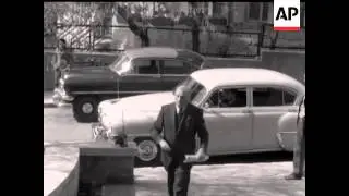 BEN GURION RESIGNS - NO SOUND