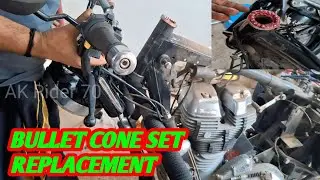 Cone set/ Replacement in Royal Enfield Standard 350 Bullet cone Ball Changing AK Rider 70 