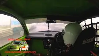 03-02-13 Willie Coyne,Heat 2. Vauxhall Corsa, Modified, Rallycross Round 4 @ Mondello