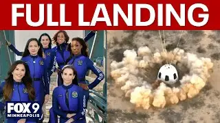 Katy Perry launched into space in Blue Origin all-female crew