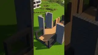 modern luxury home #minecraft #minecraftshorts