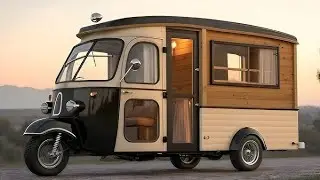 Обзор трехколесного кемпера VW 2026 года &ndash; умный, электрический и ультракомпактный.