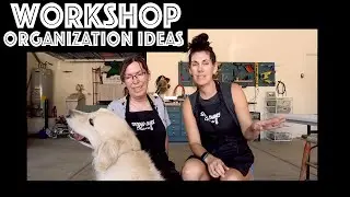 Garage Workshop Organization Ideas / A Furniture Flipper's Paradise
