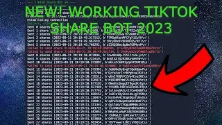NEW *WORKING* TIKTOK SHARE BOT | 2023