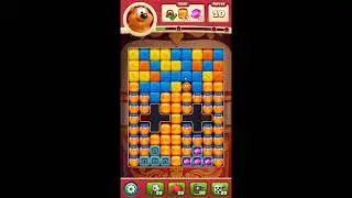 Toon Blast Level 9948 - NO BOOSTERS 🐻🐺🐱 | SKILLGAMING ✔️