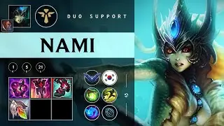 Nami Support vs Zilean - KR Diamond Patch 25.24