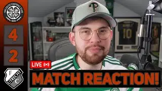 IT WASN'T PRETTY... but we're through. | Celtic 4-2 Utrecht | LIVE MATCH REACTION!