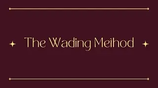 The Wading Method | Guided Reality Shifting | Water + Theta Waves