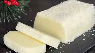 🎄 Weihnachtsdessert in 5 Minuten! Nur Milch und Kondensmilch! Kein Backen nötig!