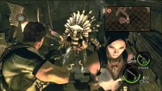 Let's Play Resident Evil 5! - 018 - Dodging solar beams!