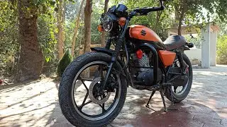 Suzuki GS 150 converted in cafe racer | awesome modifications 🔥